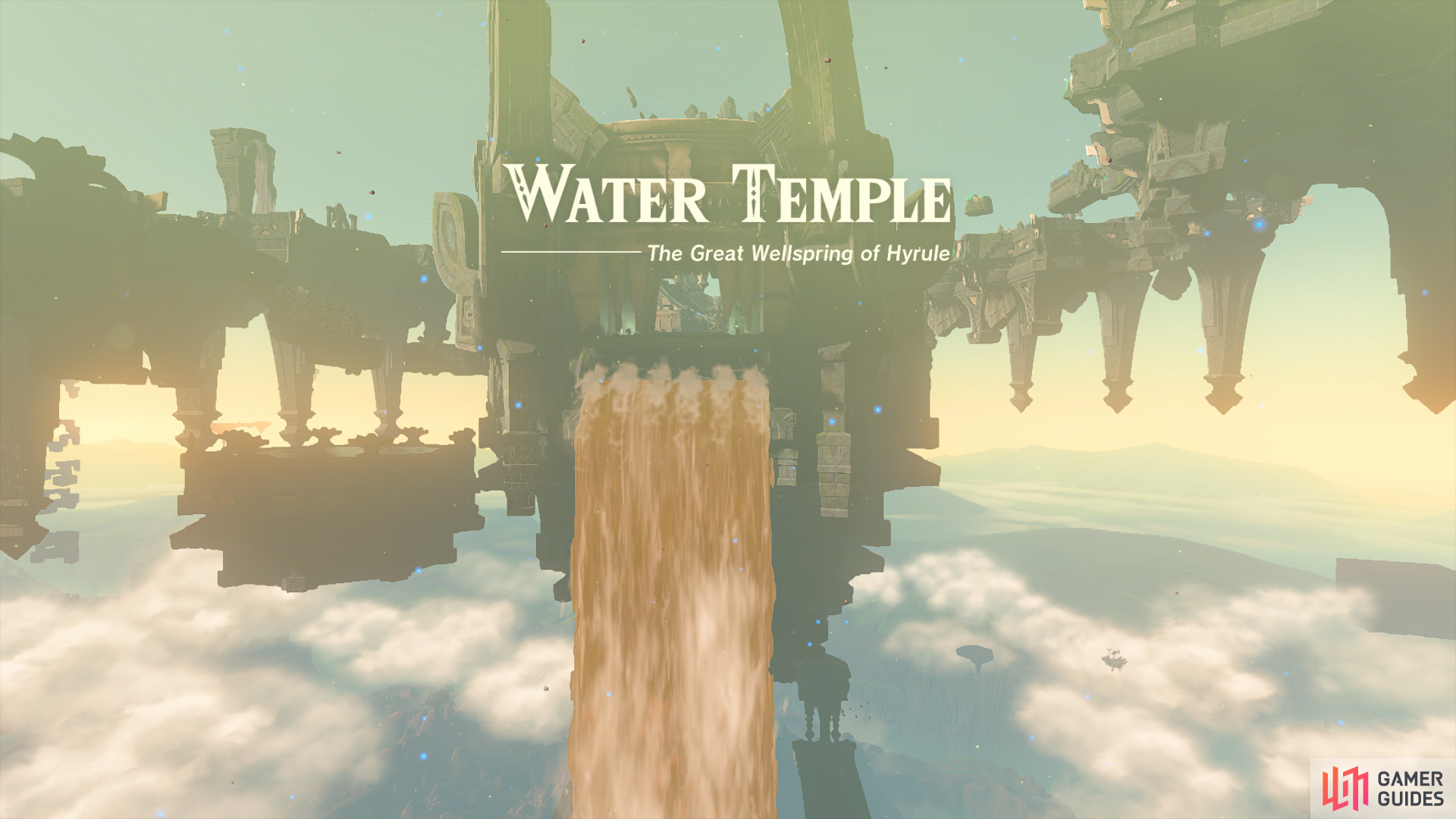 The Water Temple’s opening cutscene.