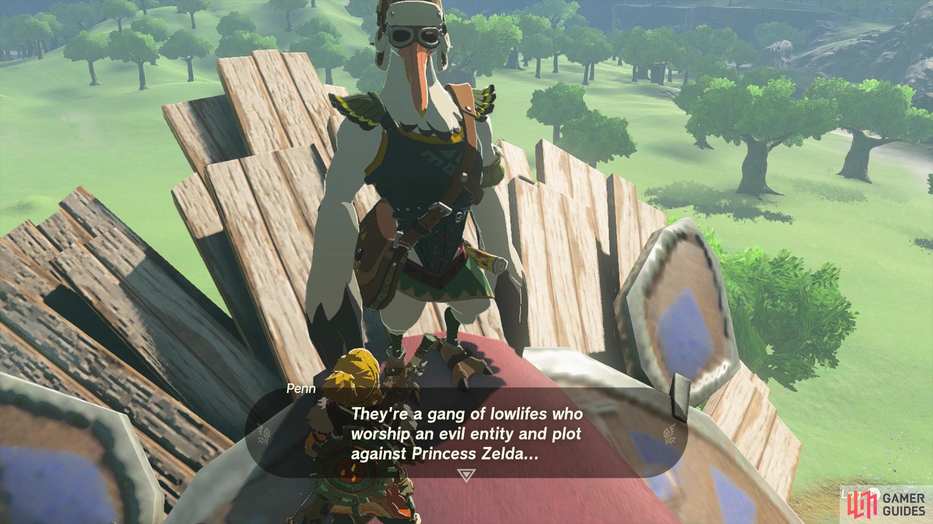 The Yiga Clan have supposedly kidnapped Zelda!