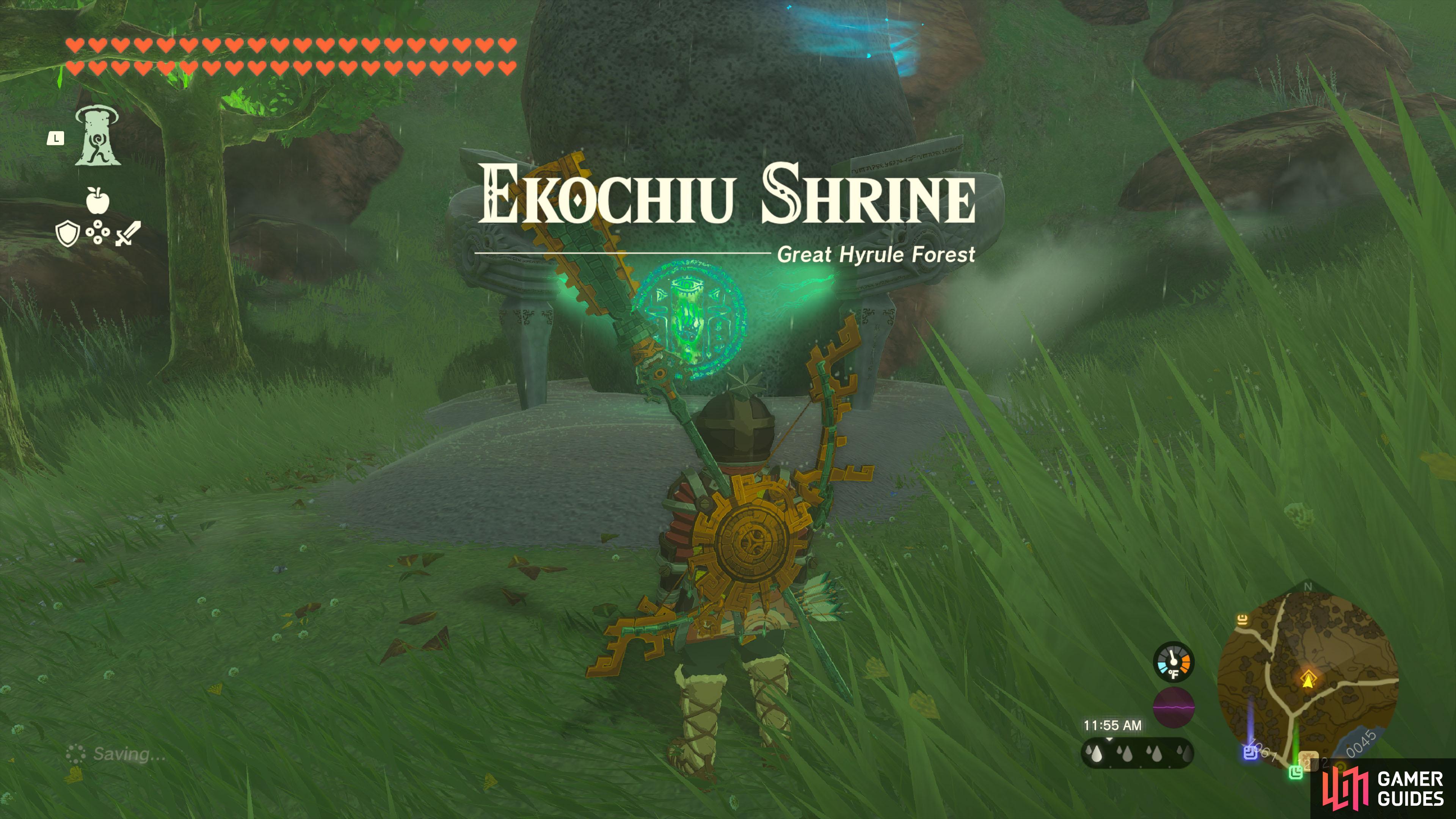 The !Ekochiu Shrine entrance