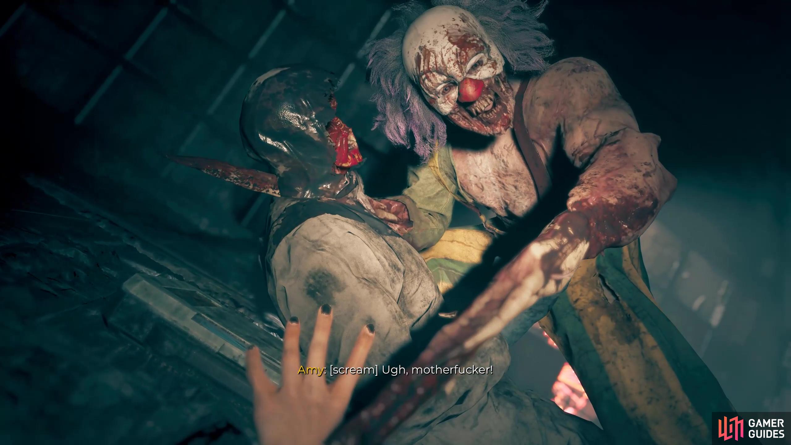 Butcho the Clown is a terrifying new zombie type. 