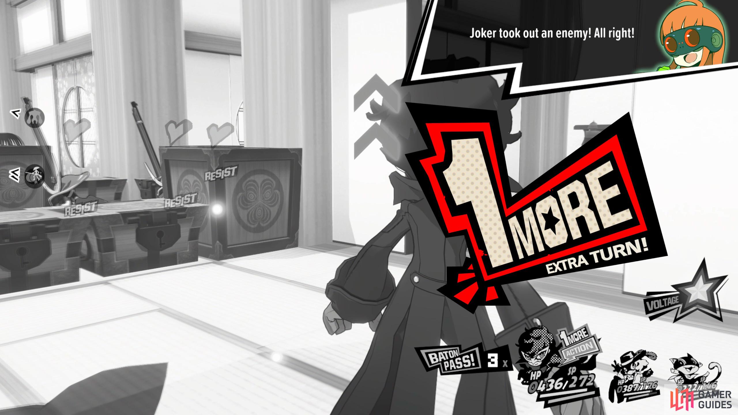 One More is an integral part of Persona 5 Tactica.
