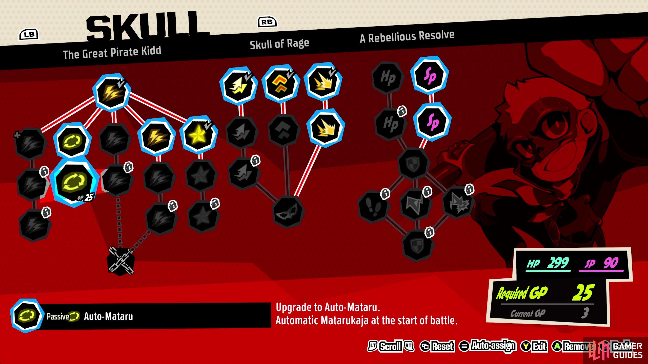 Ryuji's Auto-Mataru skill gives us enough oomph to clear the quest in a single Triple Threat, which makes him a fine third party member.
