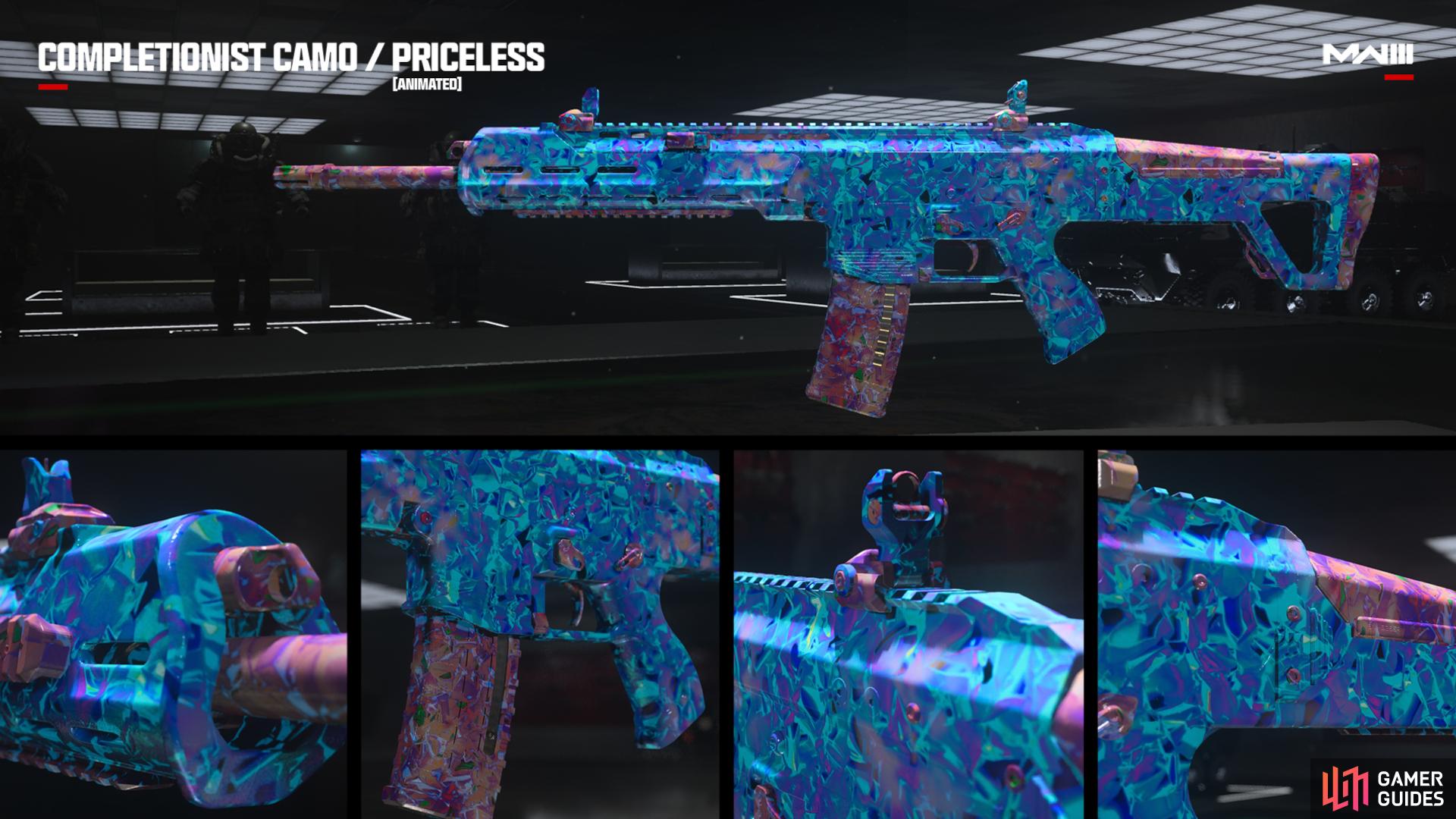 Pricelss Camo is the Polyatmoic equivalent in MW3. Image via Activision.