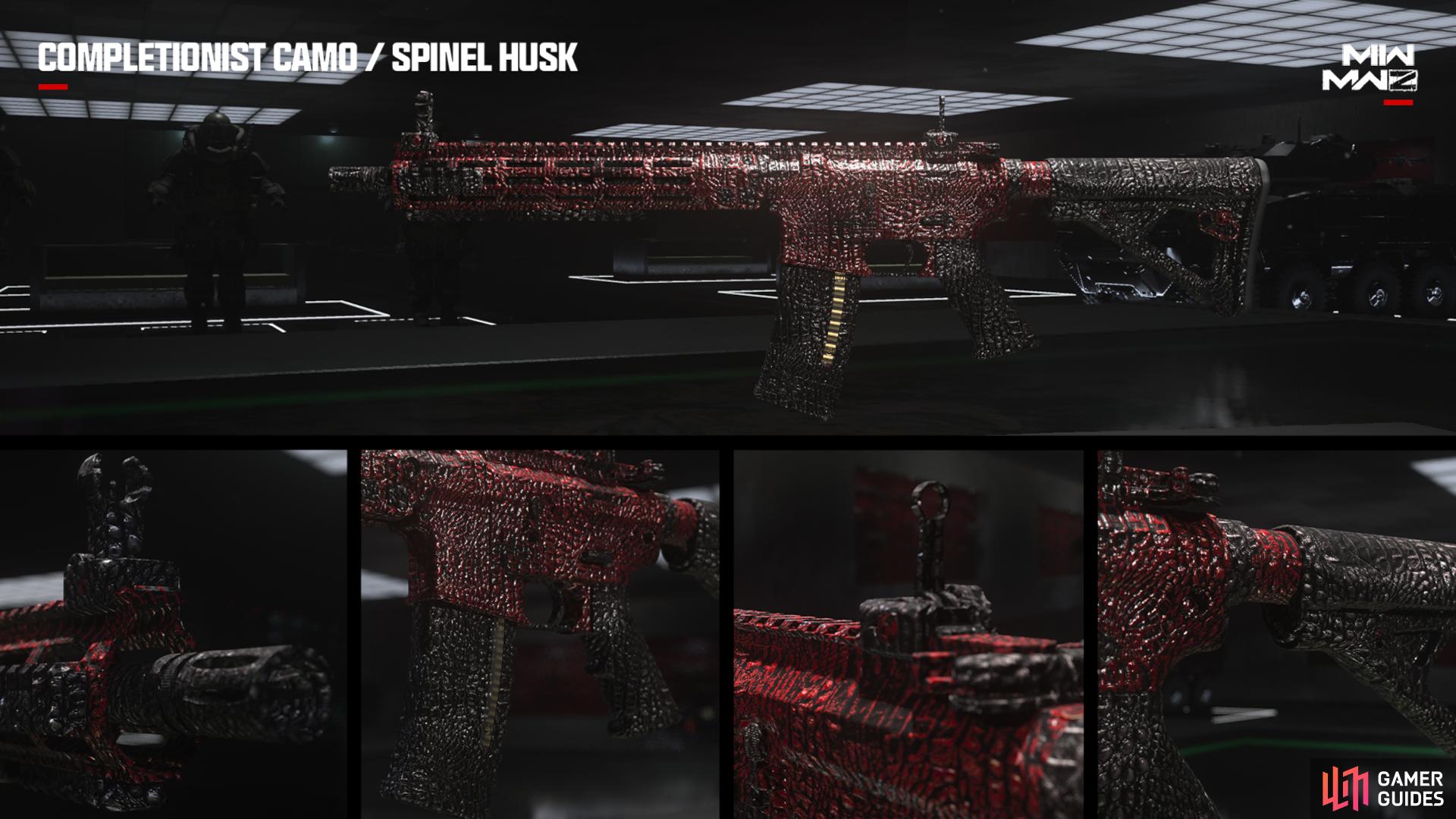 The Spinel Husk Camo Challenges become avilable for MW2 Zombie pregression enthusiasts. Image via Activision.