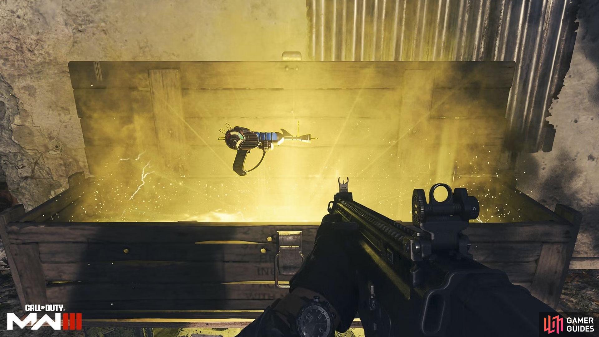 The Ray Gun can be obtained via Reward Rifts and Mystery Boxes. Image via Activision. 