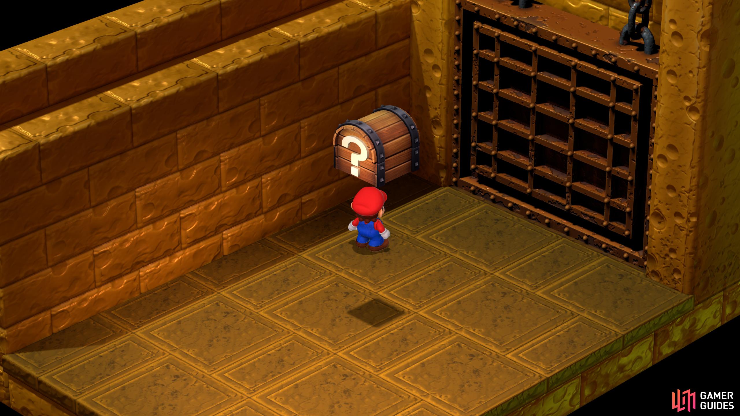 Fortune Minigame: Once you've chosen your reward, open the chest in front of the gate to collect your winnings.