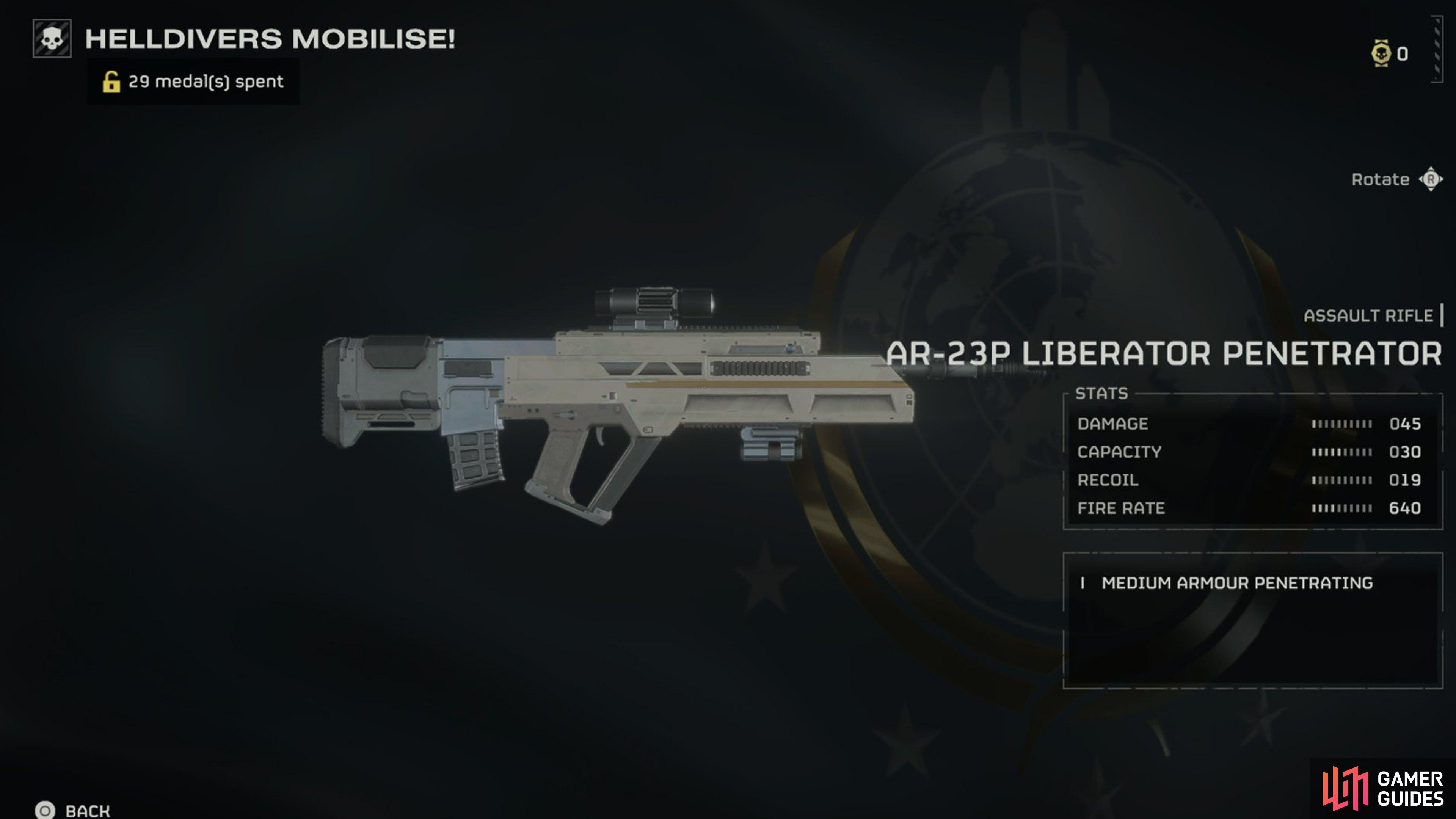 This variant of the assault rifle is a solid option.