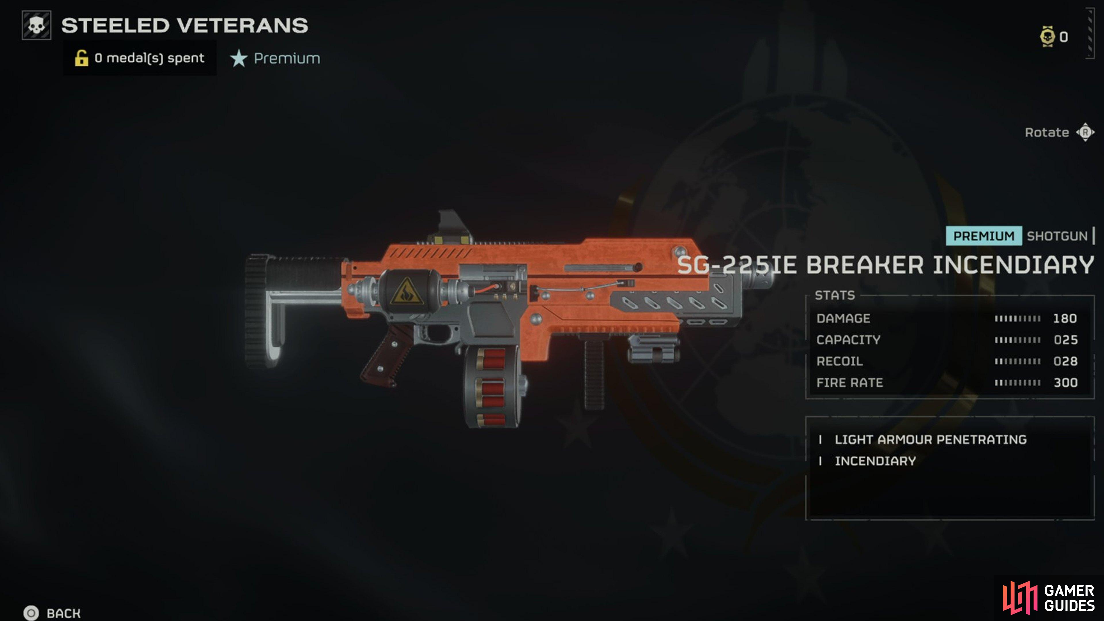 Spray and pray fire with this variant of the Breaker.