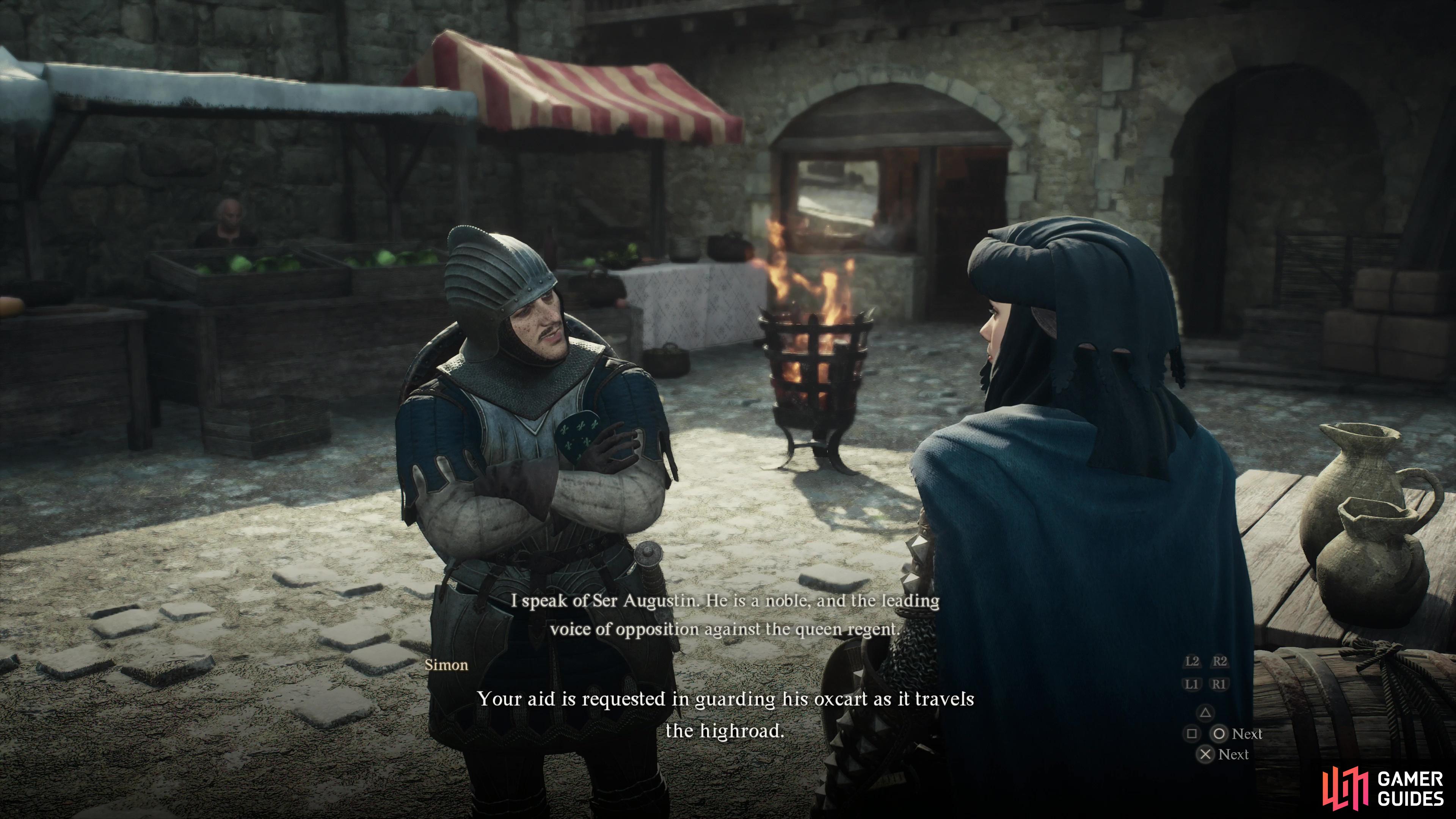 Sometimes NPCs will come demand you attend to some task, but many quests in Dragon’s Dogma 2 are more subtle - talk to NPCs often to ensure you’re not missing any quests!