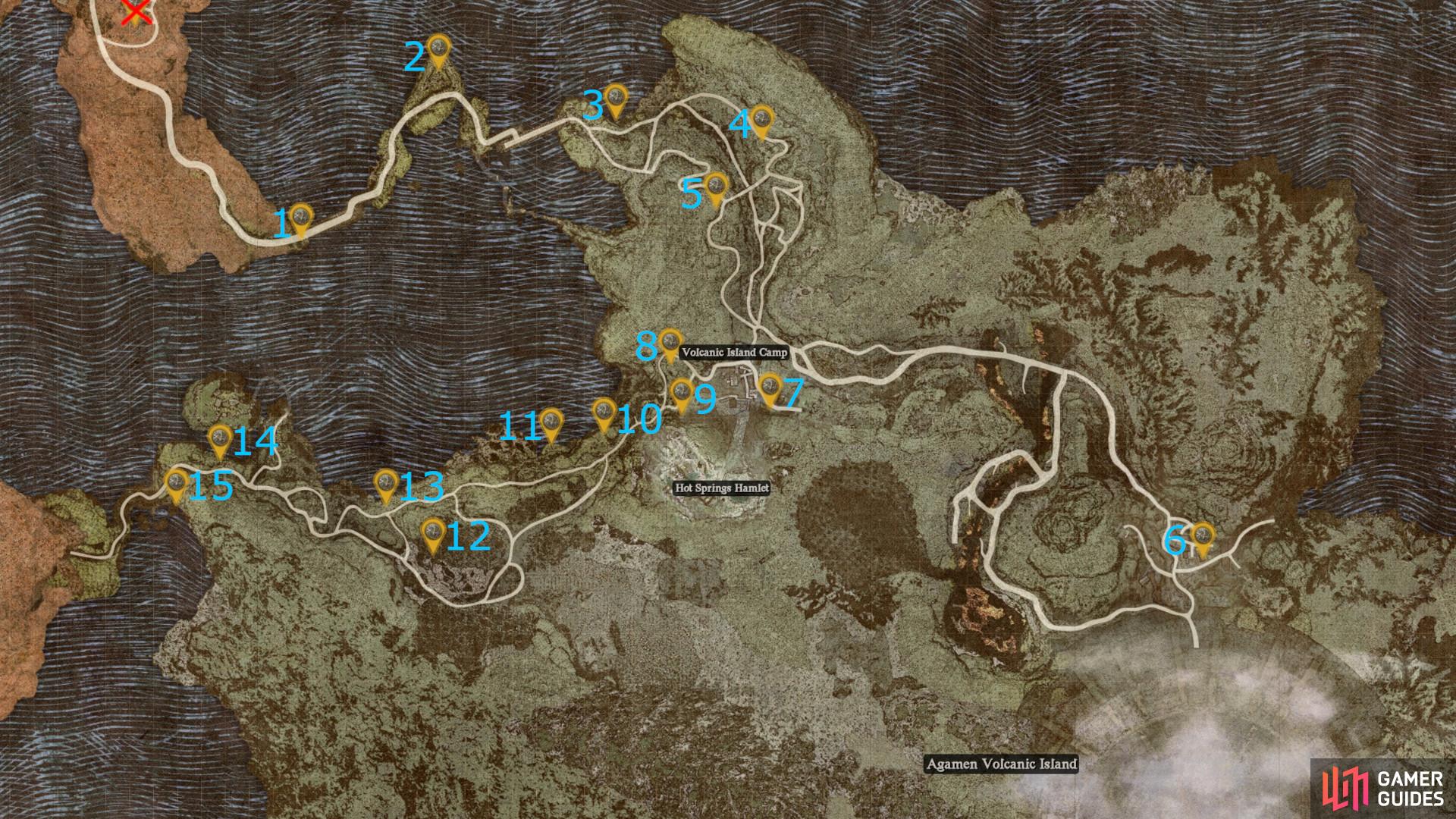 Here are all the Seeker’s Token locations in the Volcanic Island that we know of. This should now tick you over the fabled 220 Seeker’s Tokens to get the final rewards.