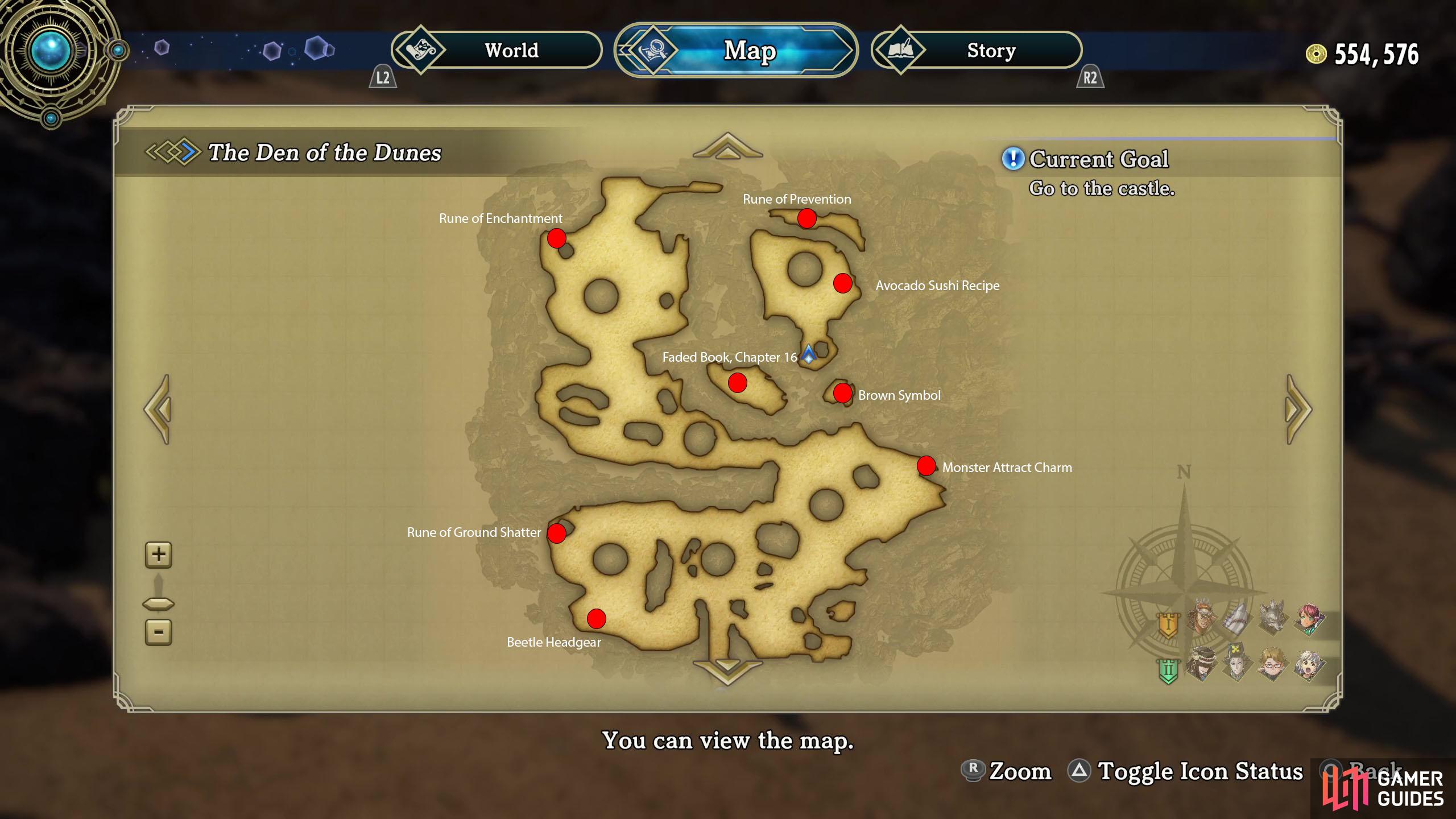 Den of the Dunes Chest Locations.