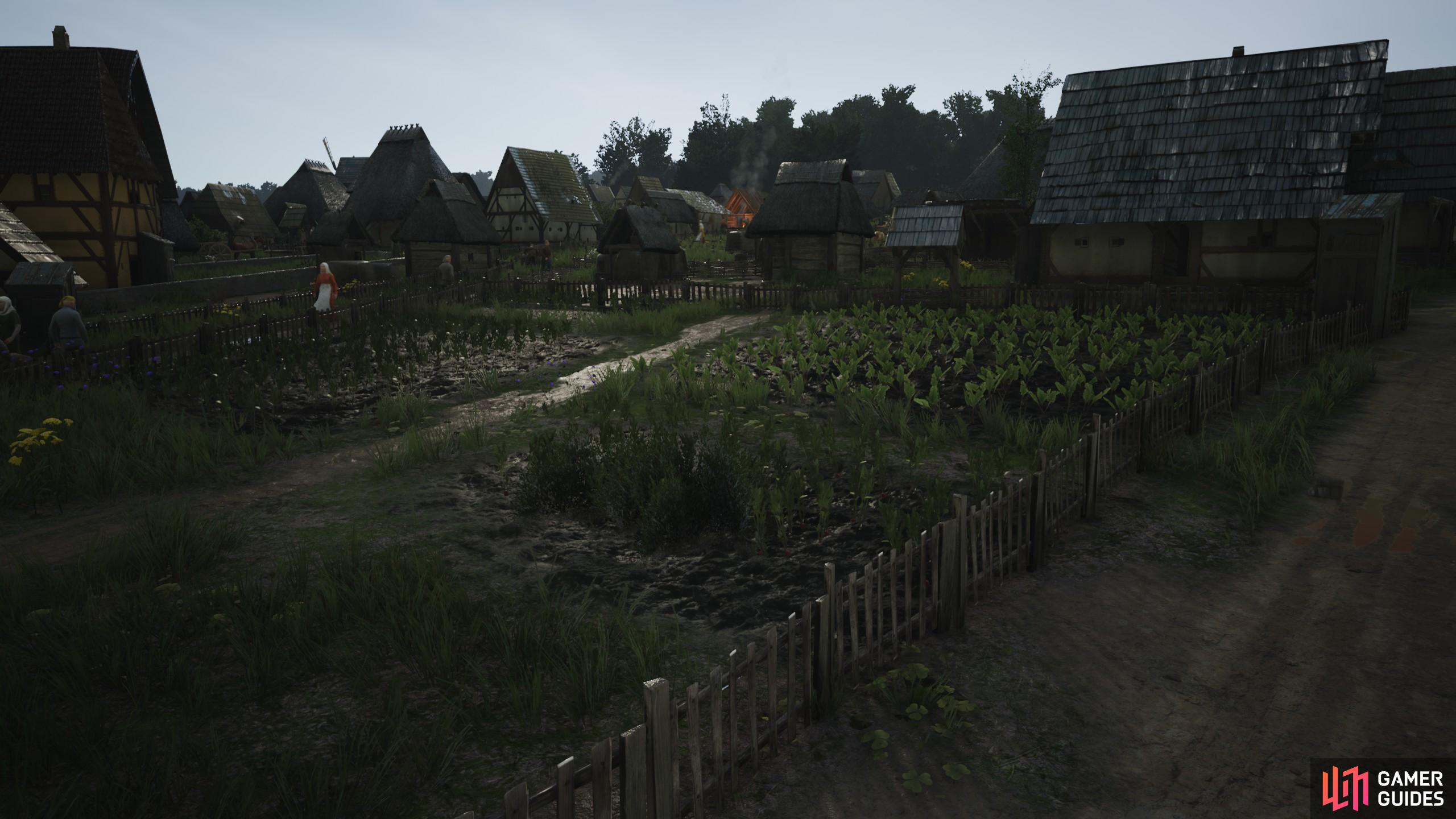 Vegetables growing in large burgage plot extensions can become incredibly efficient food sources for your people in Manor Lords. It is up there with bread for the best food sources.