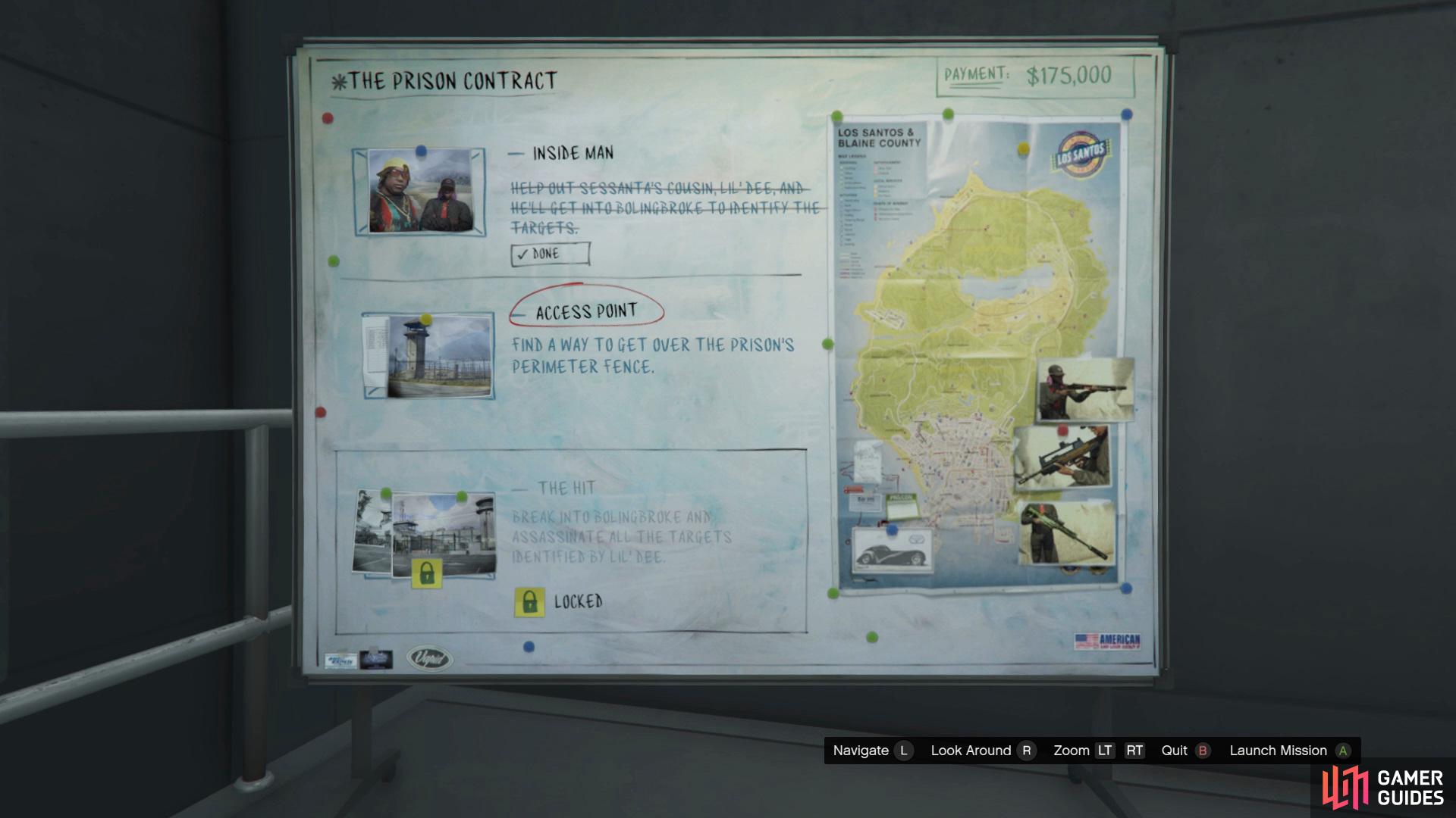 A screenshot taken during the“By the Book” mission Rockstar North