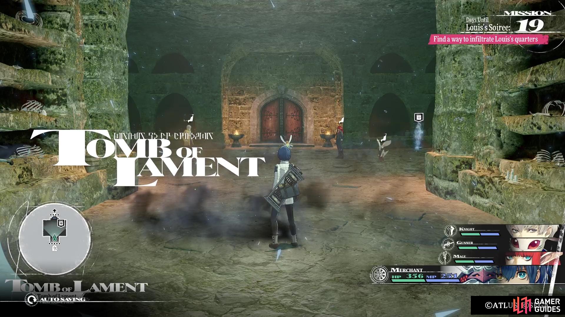 Tomb of Lament is an optional dungeon that opens when going after the Fatolich bounty.