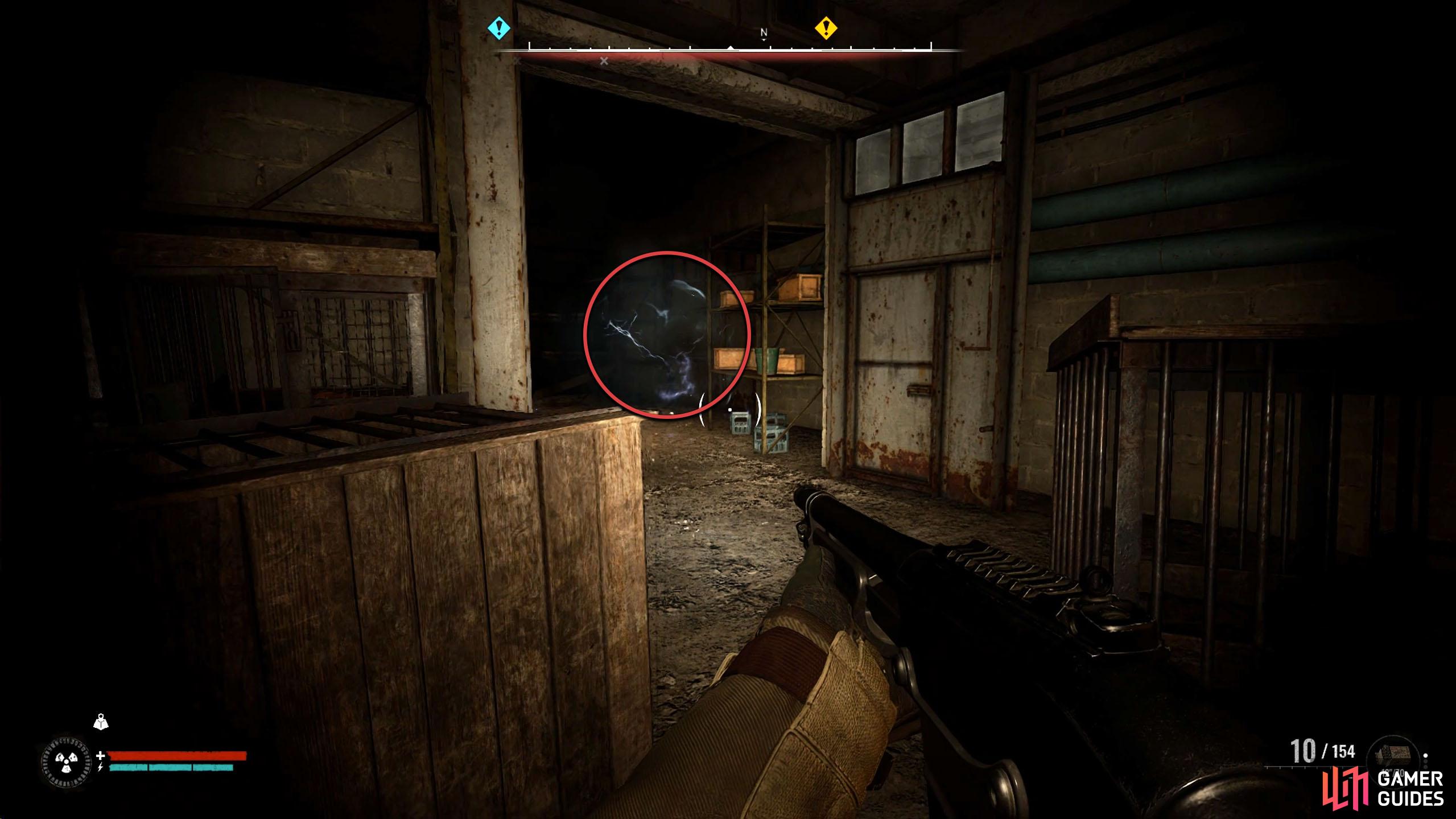 To disable it, you’ll need to defeat the invisible mutant with electric coming from it.