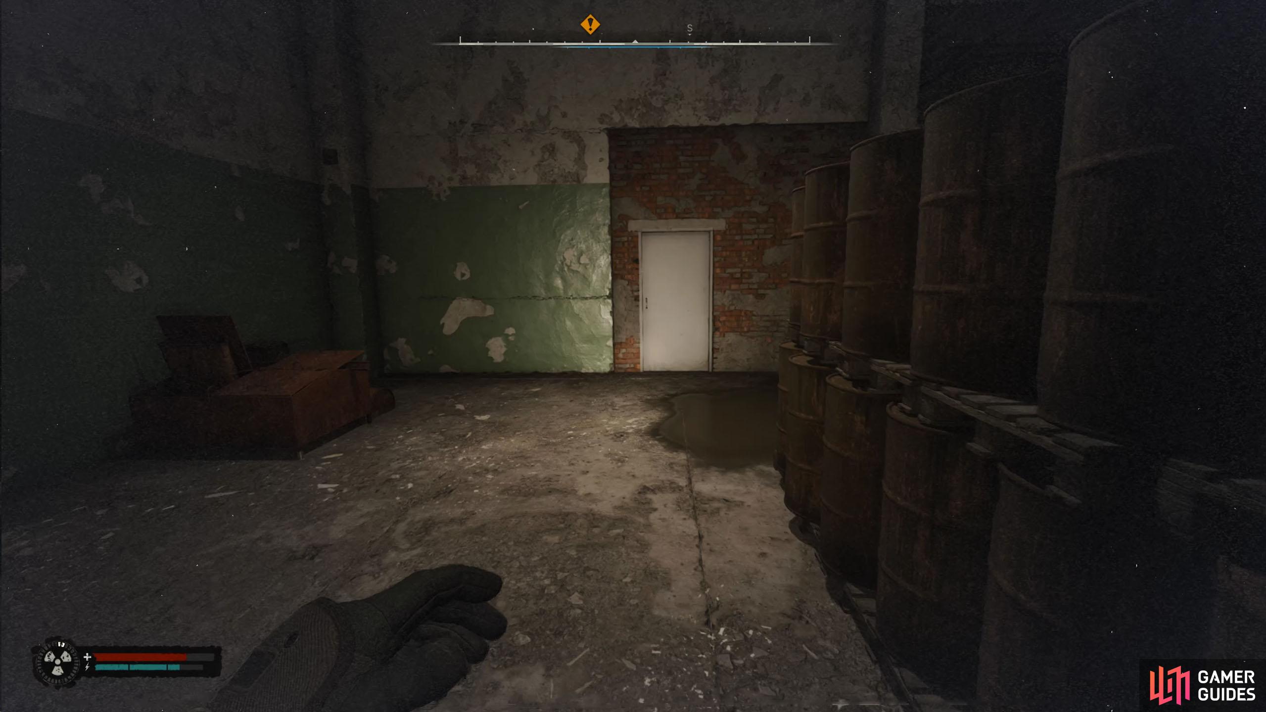When you’re done, go back through the carriage, and exit via the southern door.