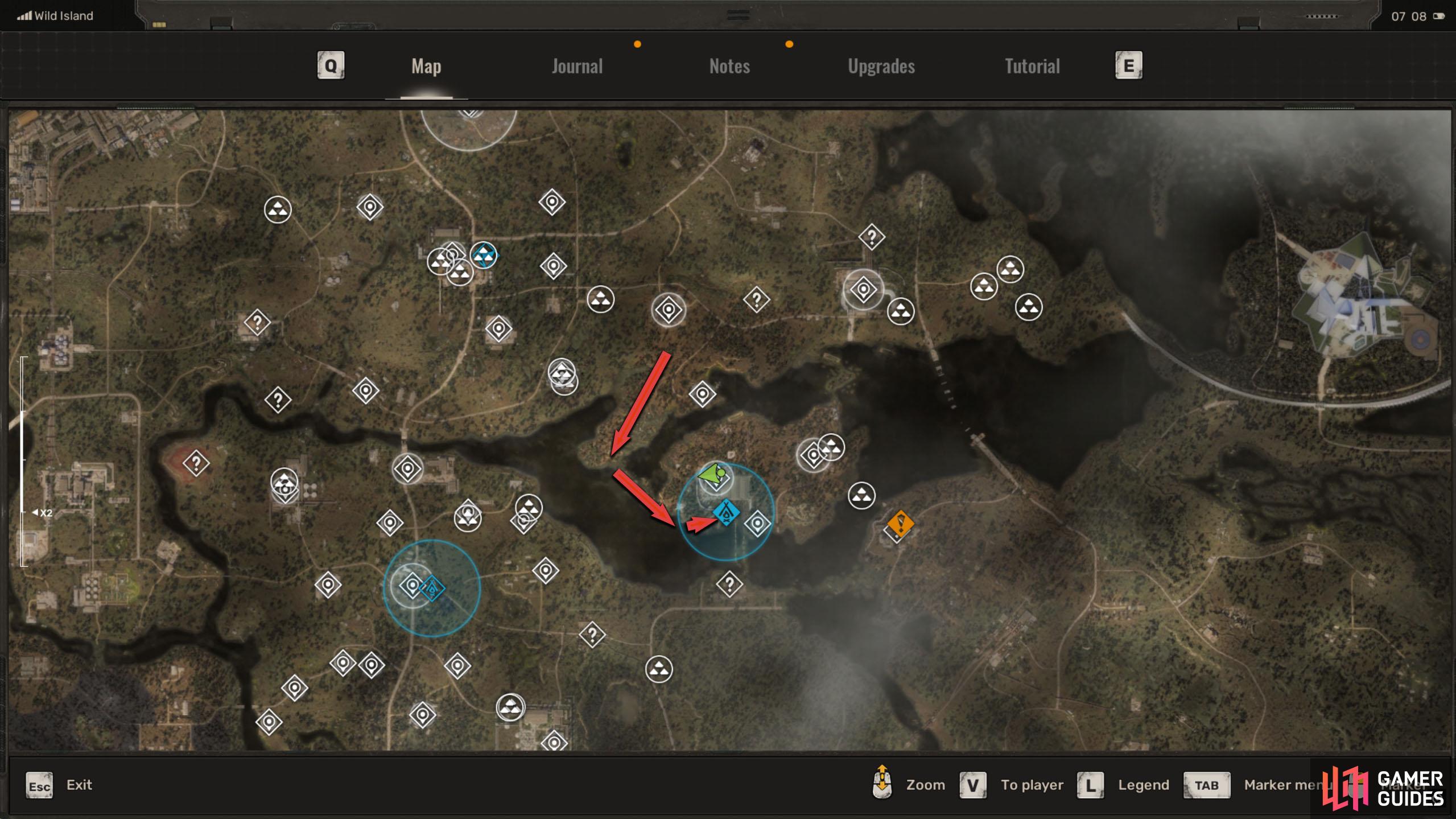If you showed the Ward your Unusual PDA, you can head straight to the Noontide base.