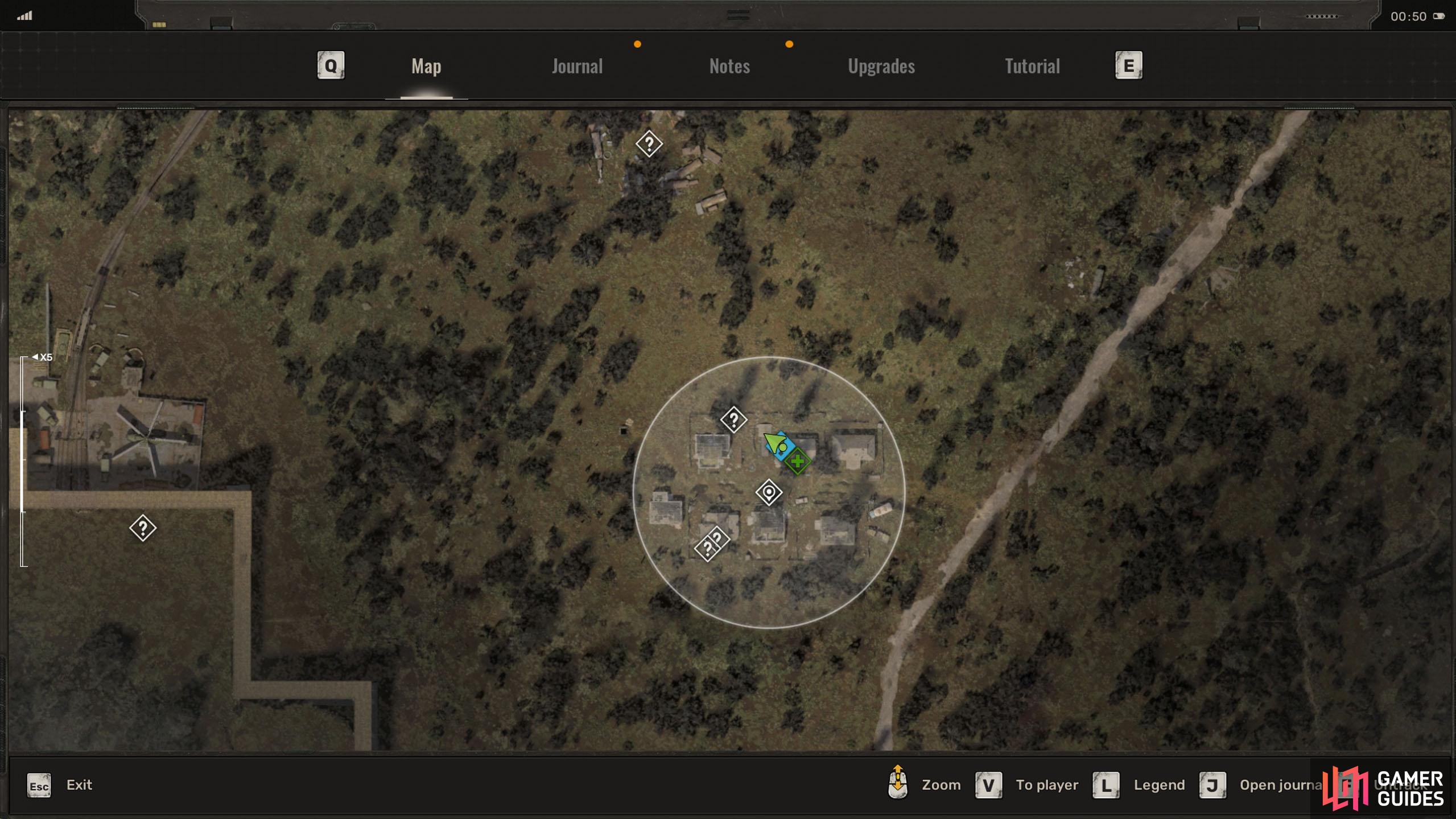 Rookie Village is a little ways to the north of the checkpoint.