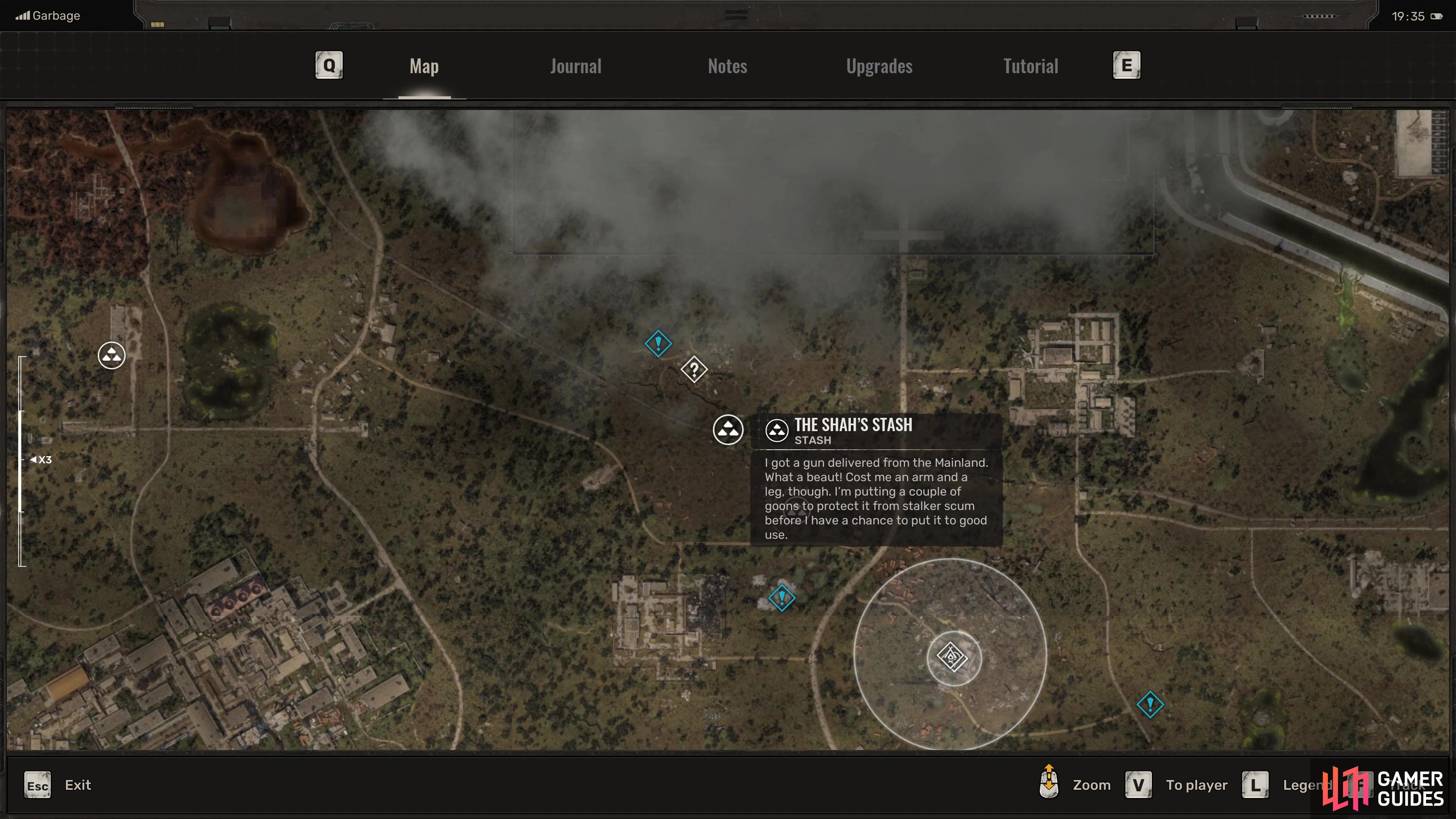You will find Shah’s Stash near the Poisonous Hole area.