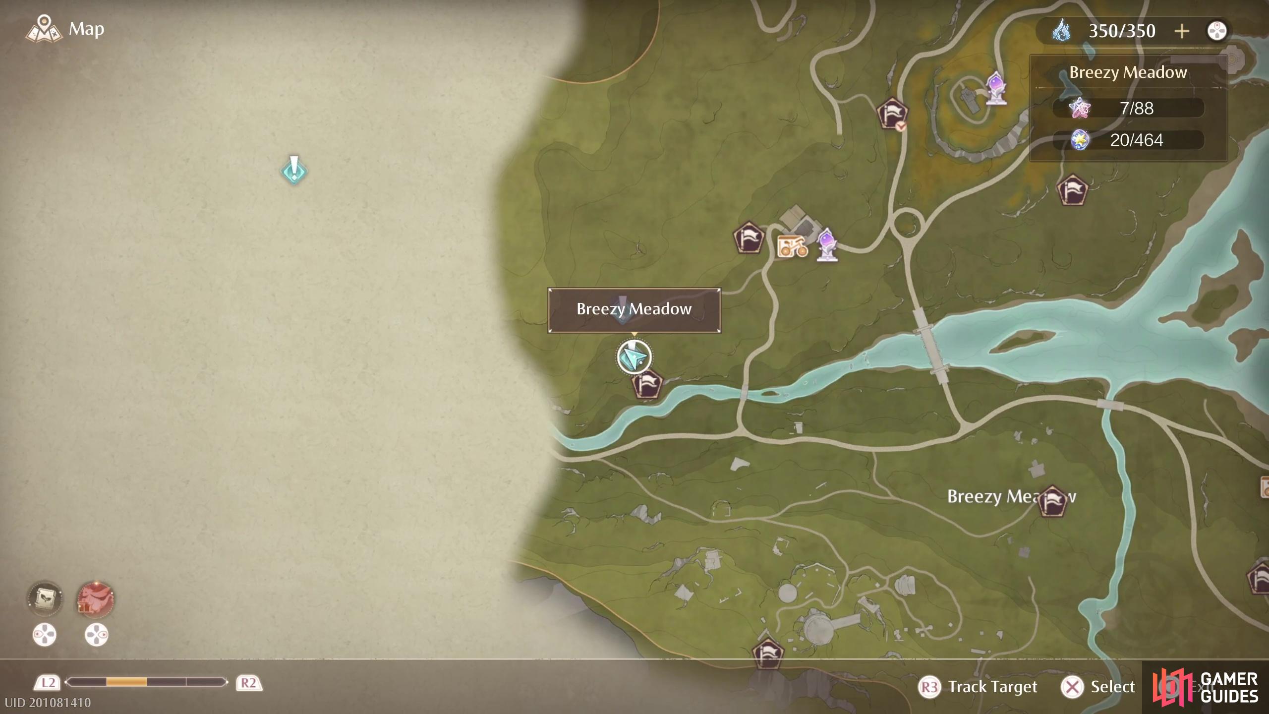 Head to this location on the map to find Akka