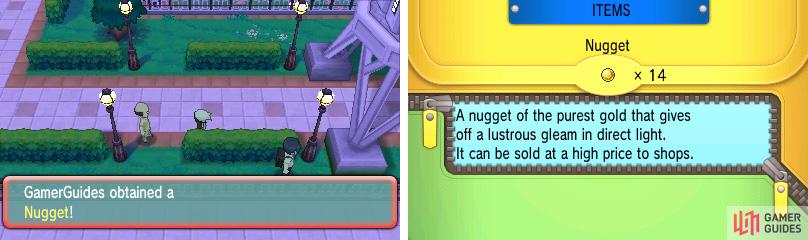 Nuggets unlock your Pokémon’s true potential… after you sell them to buy better items.