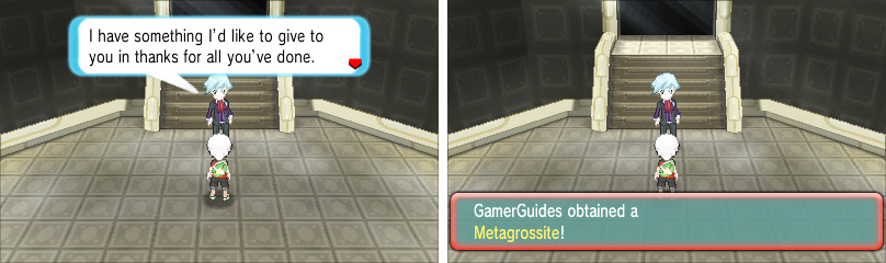 Triumph and the Metagrossite is yours (if you missed the Shiny Beldum event)!