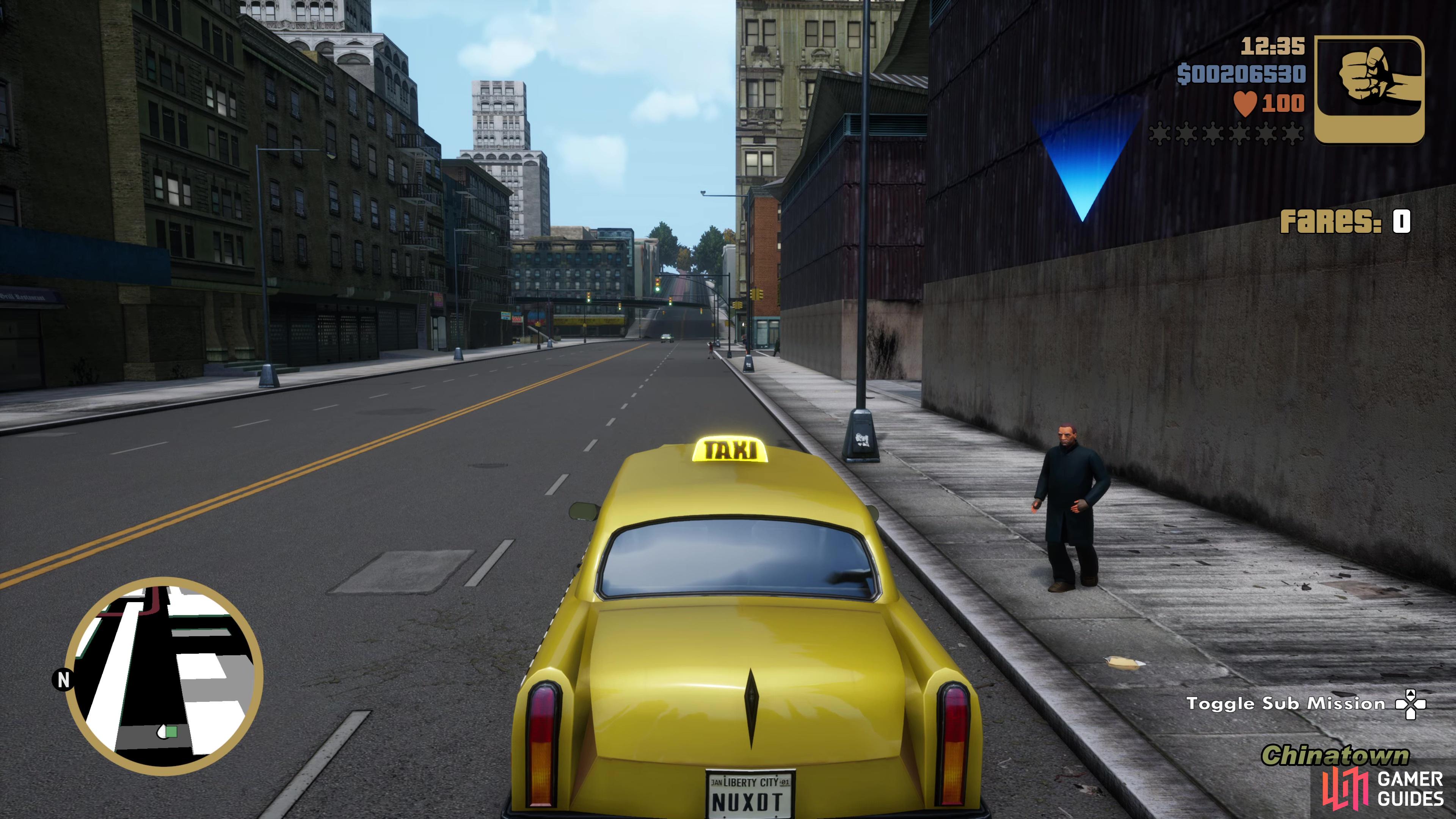 Taxi Driver in GTA III, GTA Wiki