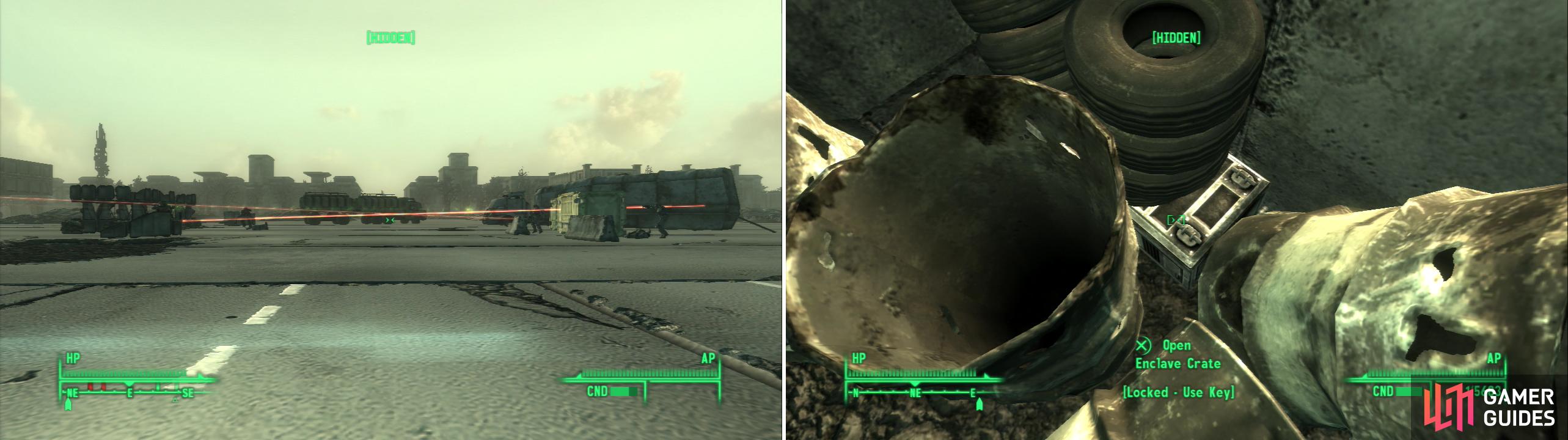 Fallout 3: Sector 1, sector 2, maps of the world