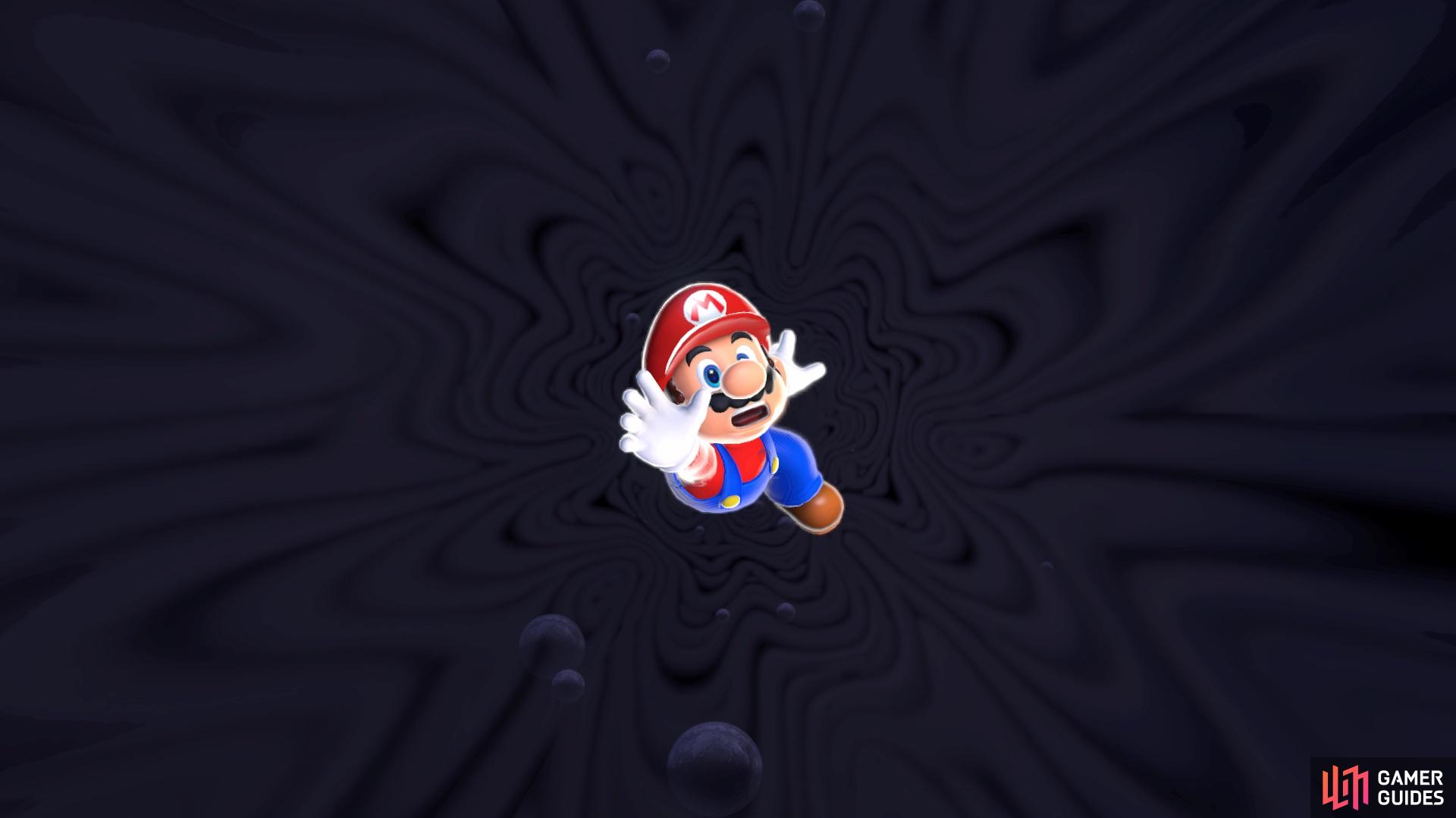 Mario gets sucked into another adventure