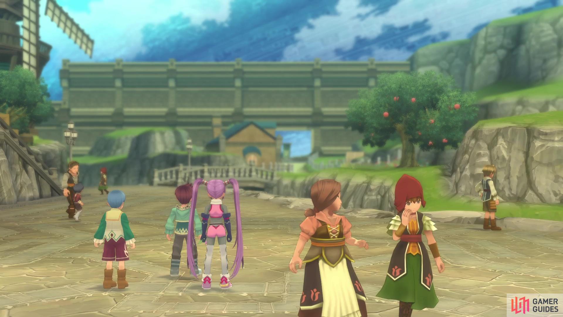 Lhant is the hometown of Asbel, Cheria and Hubert.