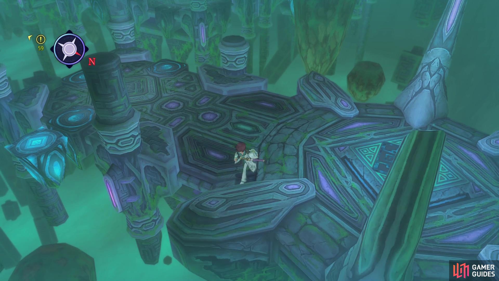 The Wallbridge Ruins is a maze-like dungeon, so it can be easy to get lost.