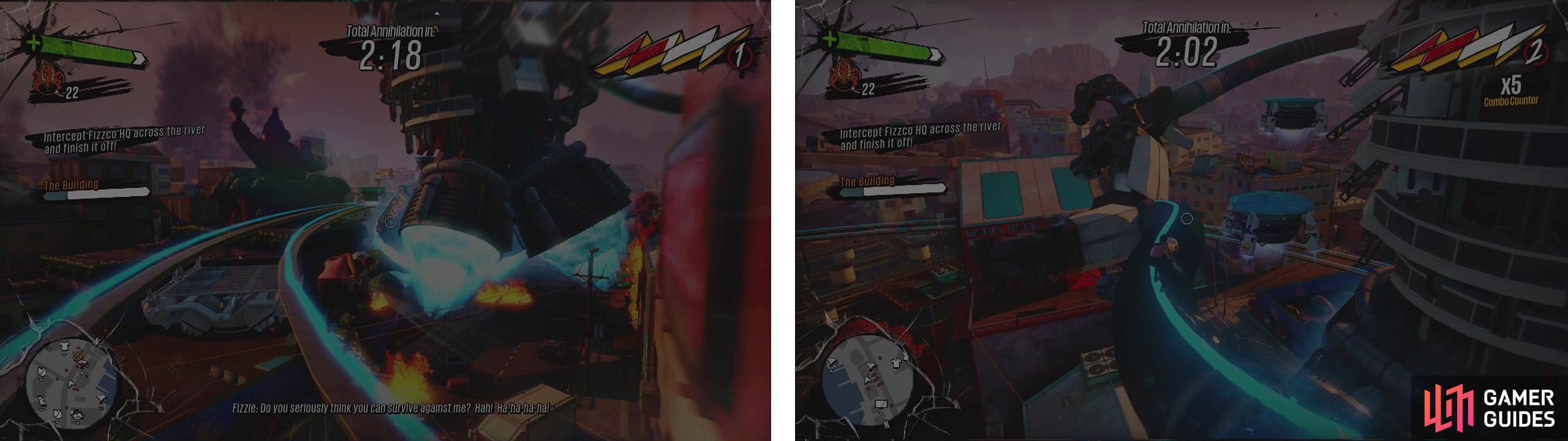Sunset Overdrive Gameplay Video Shows a Ton of New Stuff and a Boss Fight