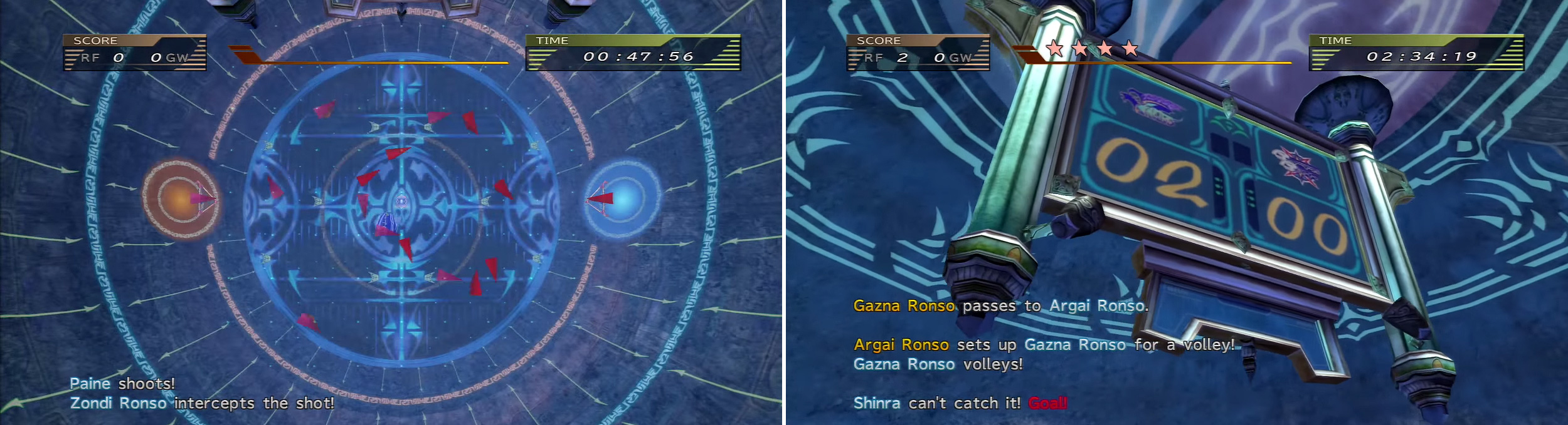 Sadly Blitzball in FFX-2 is not the same game. Needless to say, a game can run away from you quickly if you are expecting it to be anything like FFX.