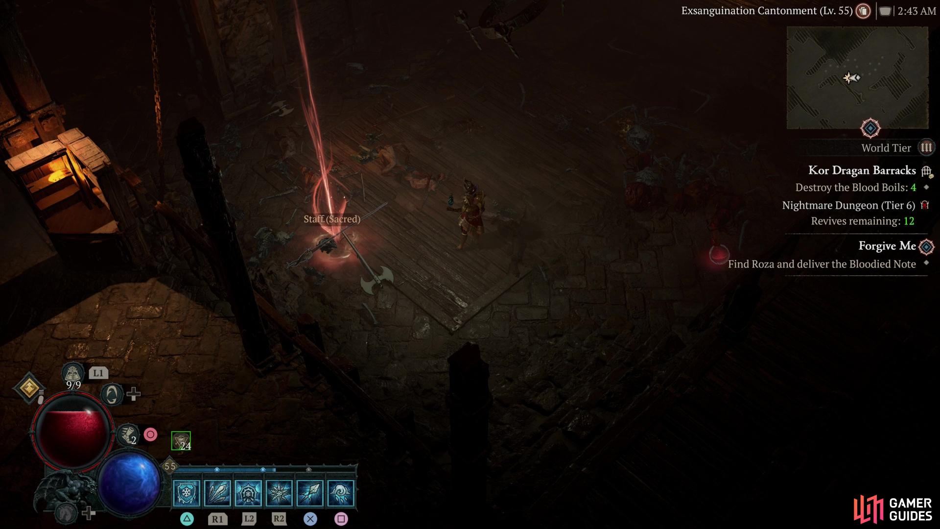 Diablo 4 excels at the most important aspect of a Diablo game: Killing hordes of demons for loot drops that push your build further.