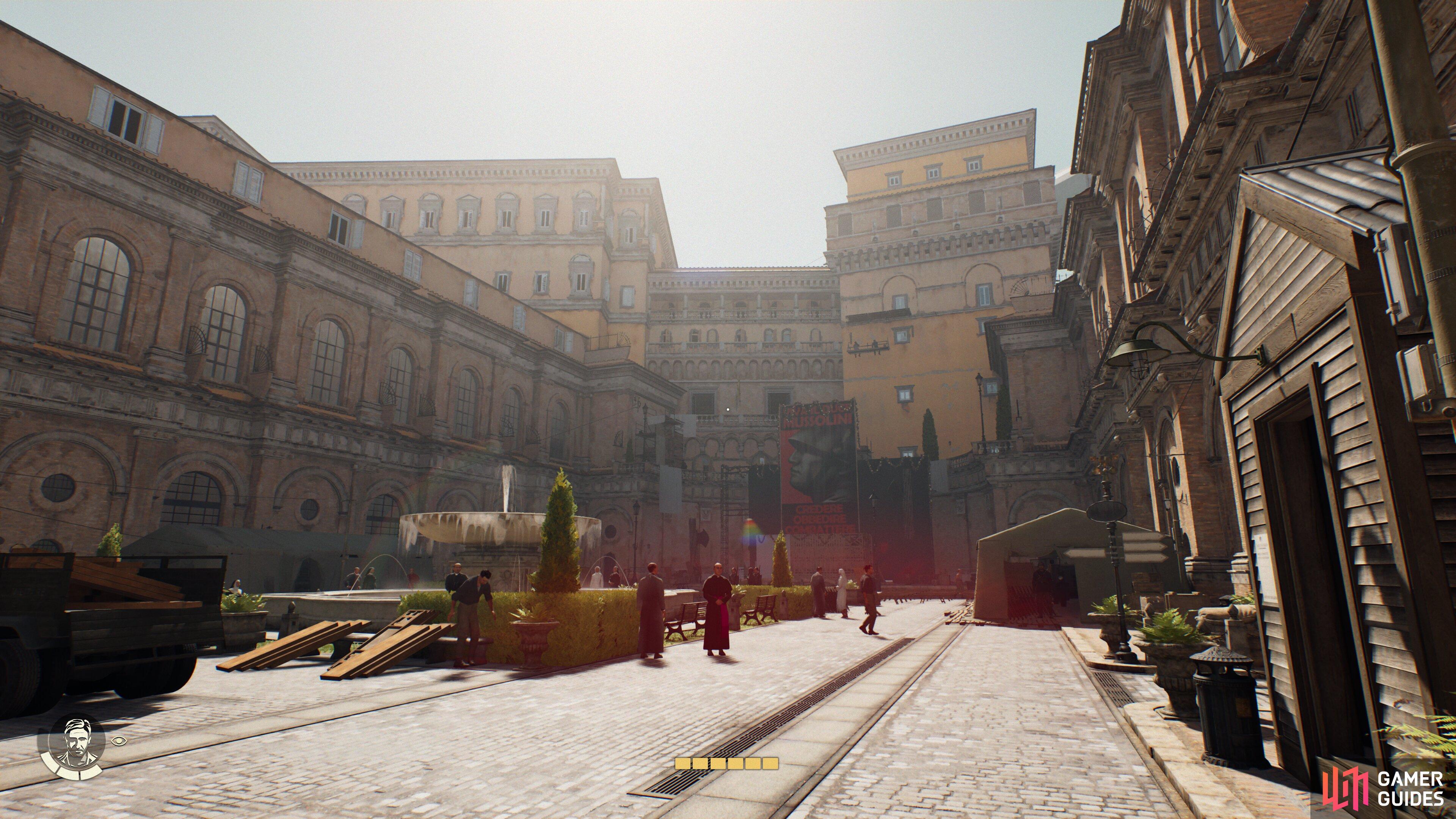 The open areas are impressive.
