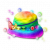 "Rainbow Hat" icon