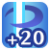 "Avoid +20" icon