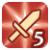 "Sword Power 5" icon