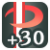 "Dodge +30" icon