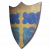 "Blue-Gold Kite Shield" icon