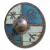 "Blue-White Wooden Shield" icon