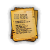 "Traveler's notes" icon