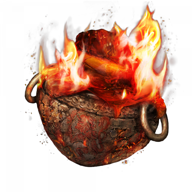 Redmane Fire Pot Elden Ring Throwing Pots Ritual Items Gamer   Redmane Fire Pot 