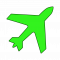 Icon for <span>Plane / Airport</span>
