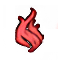 Icon for <span>Fire 050%</span>
