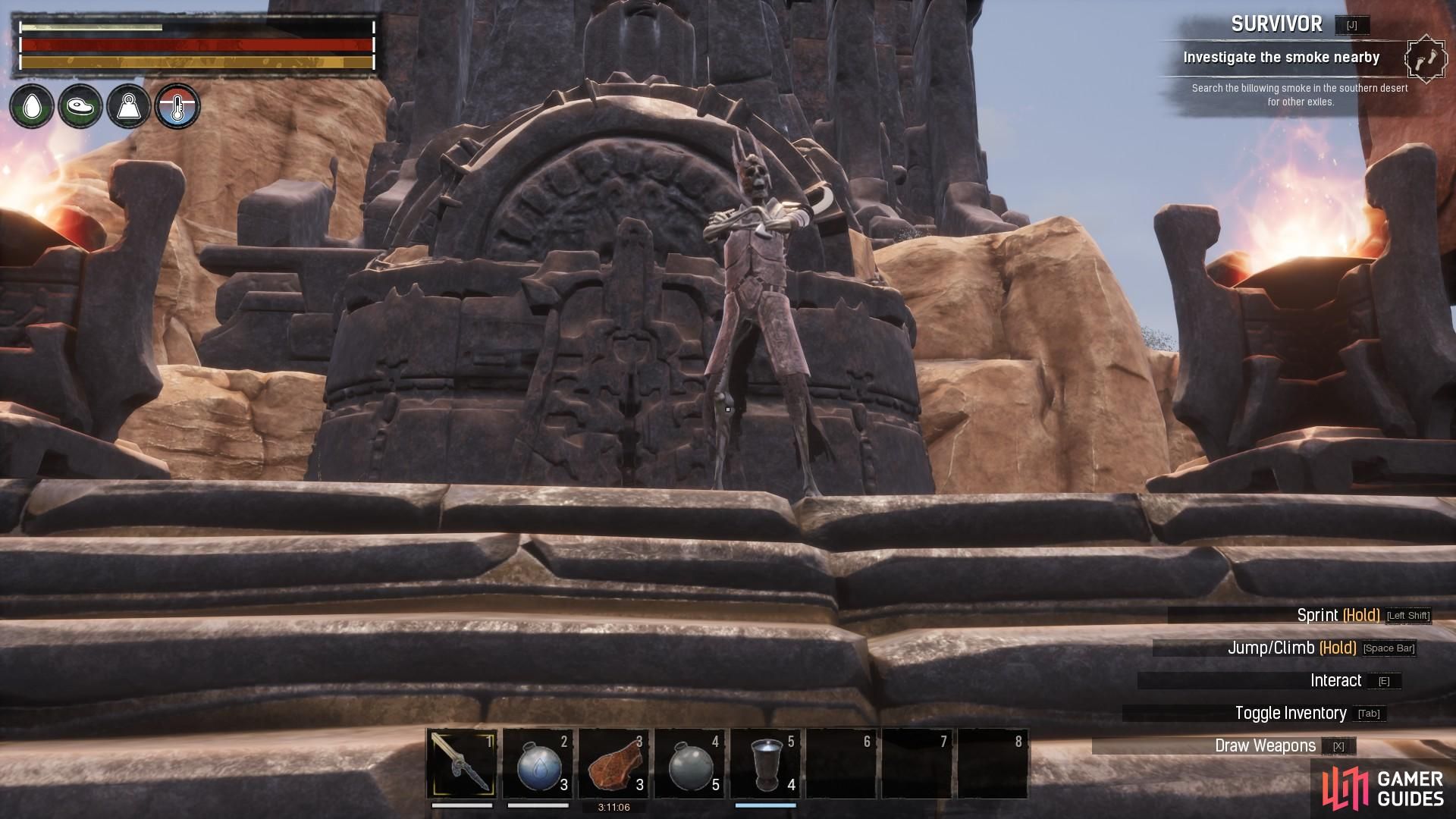 Weathered Skull Locations And Uses - Conan Exiles - Materials ...