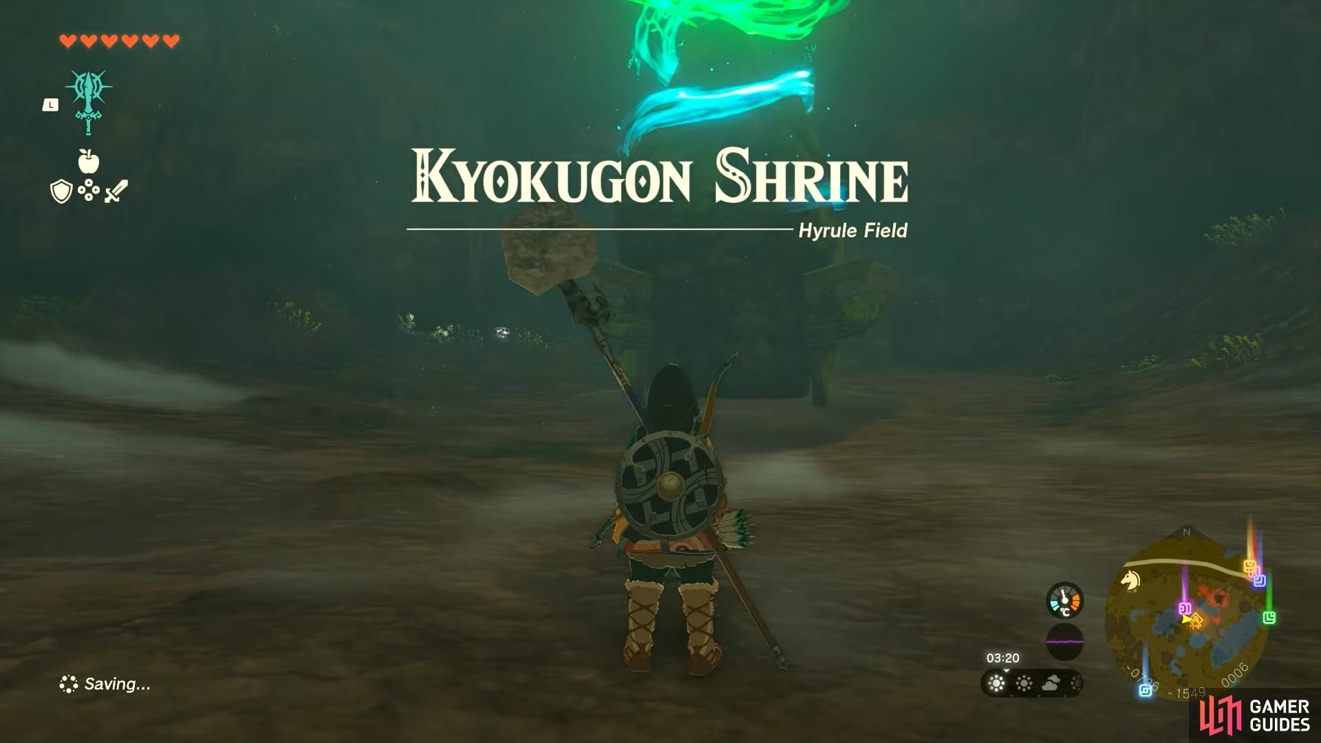 How to Complete Kyokugon Shrine in Tears of the Kingdom - Great Plateau ...