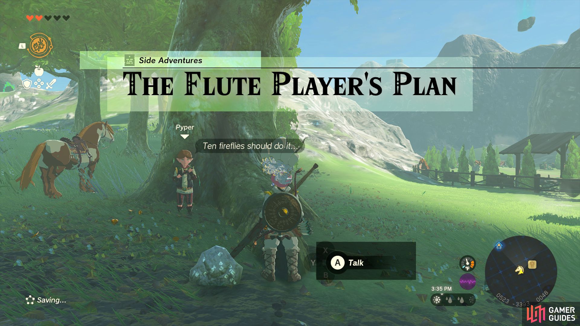 The Flute Player's Plan - Faron - Side Adventures | The Legend of Zelda ...