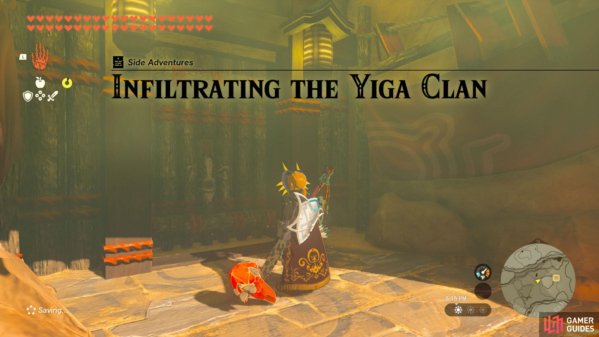 Infiltrating the Yiga Clan Gerudo Side Adventures The Legend