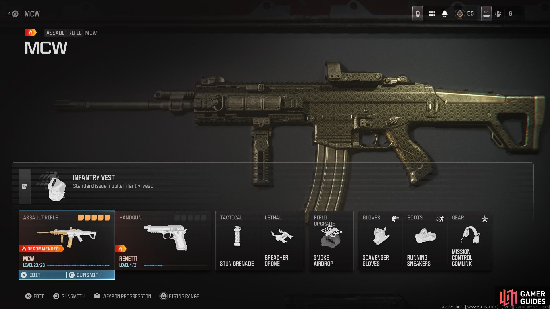 Best Mcw Class And Loadout In Mw3 Assault Rifles Loadouts Call Of Duty Modern Warfare Iii 8881